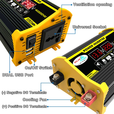 Home Fashion Simple Smart Car Inverter