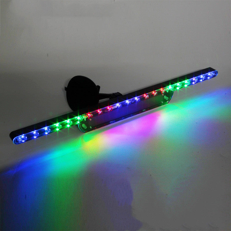 Car Accessories Modified Anti-collision Solar Warning Tail Light