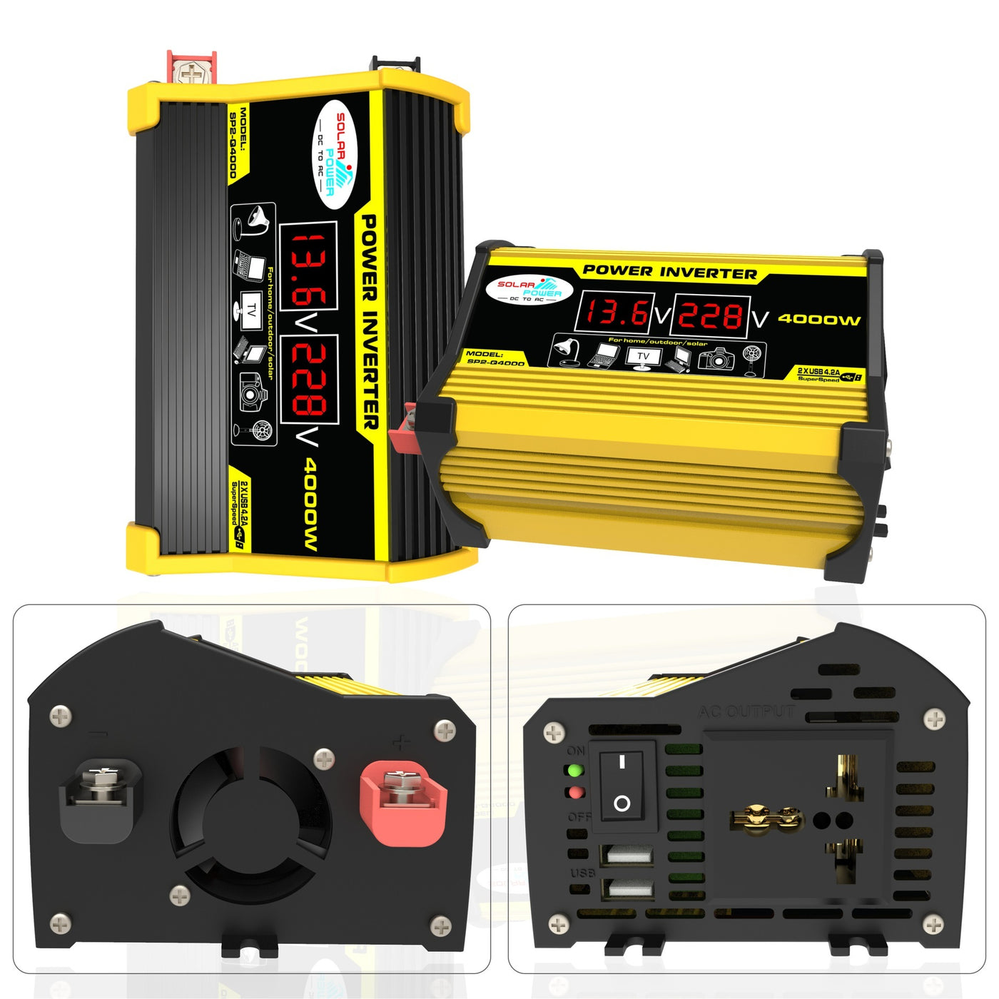 Home Fashion Simple Smart Car Inverter