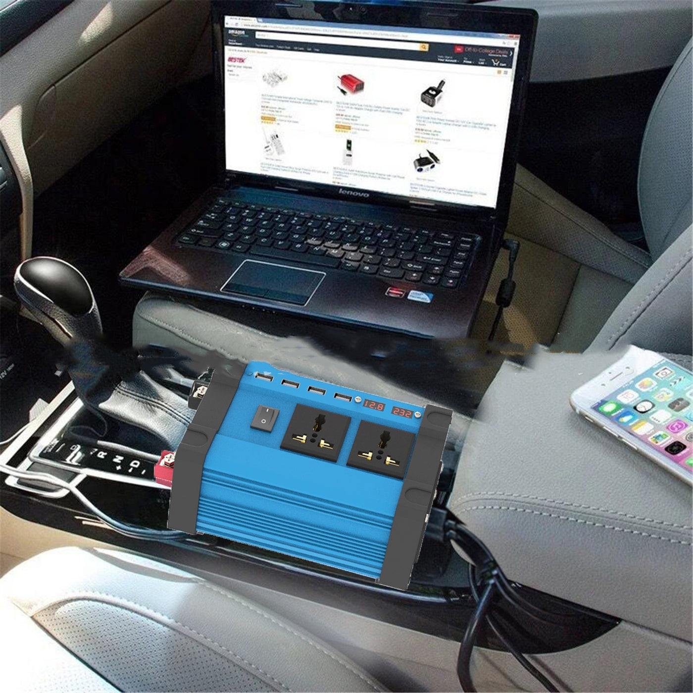 300W Solar Suit System 12V Inverter 30A Controller 18W Solar Panel
